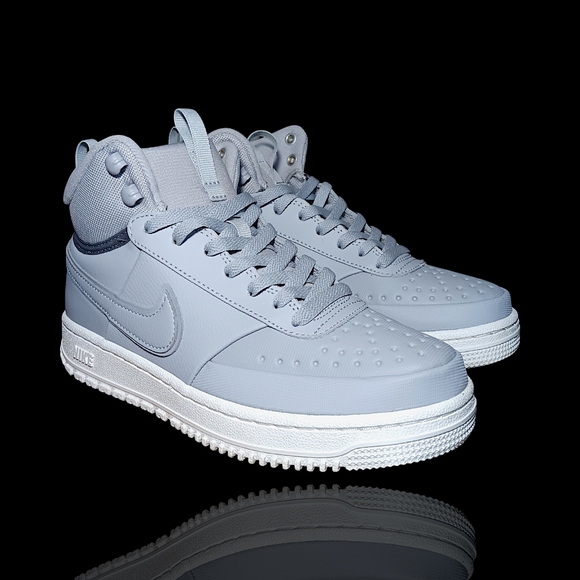 Nike DR7882-001 Court Vision Winter Mid Wolf Grey Men's 7.5 NWOB - Picture 2 of 13